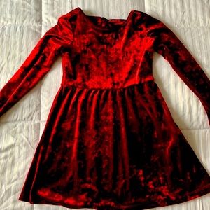 Beautiful velvet dress